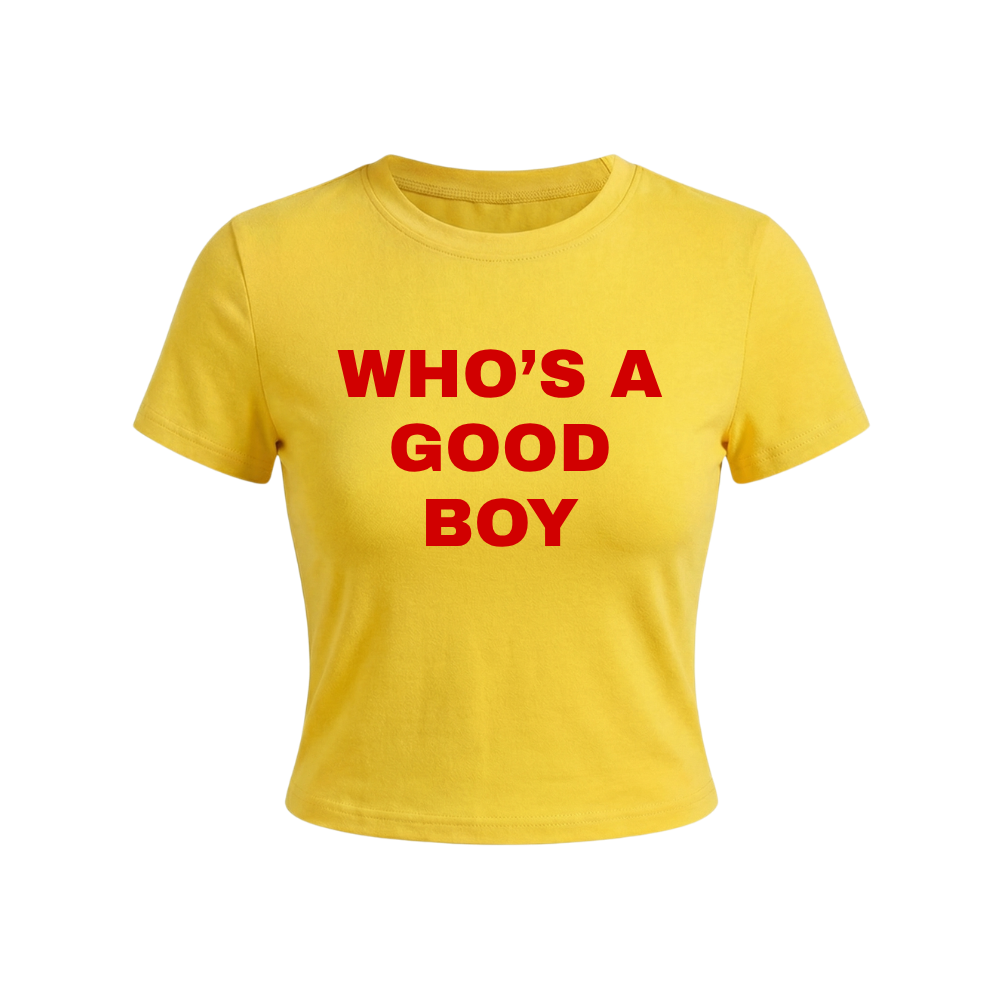 WHO'S A GOOD BOY